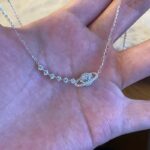 Saturn Diamond Necklace - Image 2