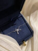 A modern necklace in an elegant bow style - Image 2