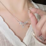 Platinum Heart Necklace - Image 2