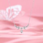 Platinum Heart Necklace - Image 3