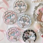 Flower Knows Swan Ballet Series Embossed Blush - Image 3