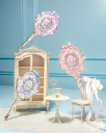 Flower Knows Bunny Garden Hand Mirror