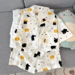 Printed cotton pajamas - Image 2