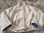 Women’s woollen jumper with a classic checked pattern and a stand-up collar, pieced together from different sections, from the Autumn/Winter 2025 collection; Korean-style, loose-fitting, casual, cropped, fashionable. - Image 18