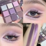 Purple eyeshadow palette